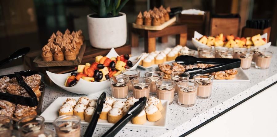 Les Fontaines, photographies de la gastronomie servie sur le campus